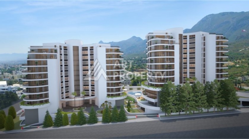 Шикарный комплекс на этапе строительства в районе Гирне Кипр - Ракурс 6