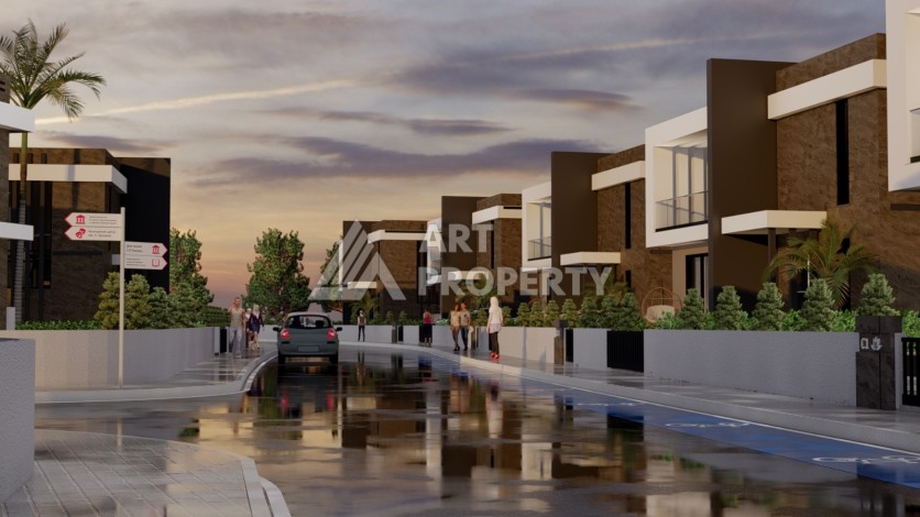 Проект вилл с различными планировками в шаговой доступности к морю! - Ракурс 2