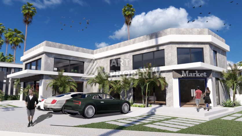 Проект вилл с различными планировками в шаговой доступности к морю! - Ракурс 11