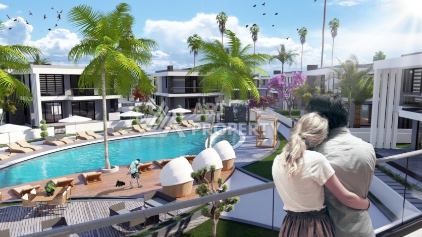 Проект вилл с различными планировками в шаговой доступности к морю! - Ракурс 14