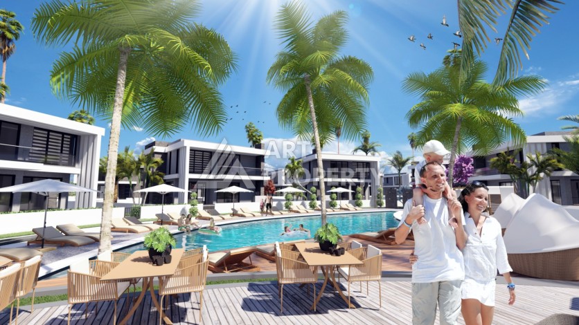 Проект вилл с различными планировками в шаговой доступности к морю! - Ракурс 20