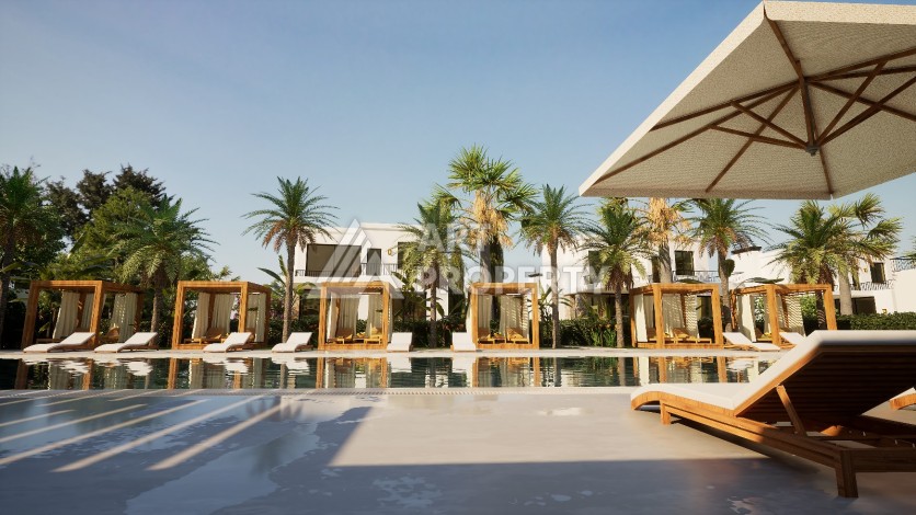 Шикарный комплекс вилл рядом с оливковой рощей в районе Гирне - Ракурс 5