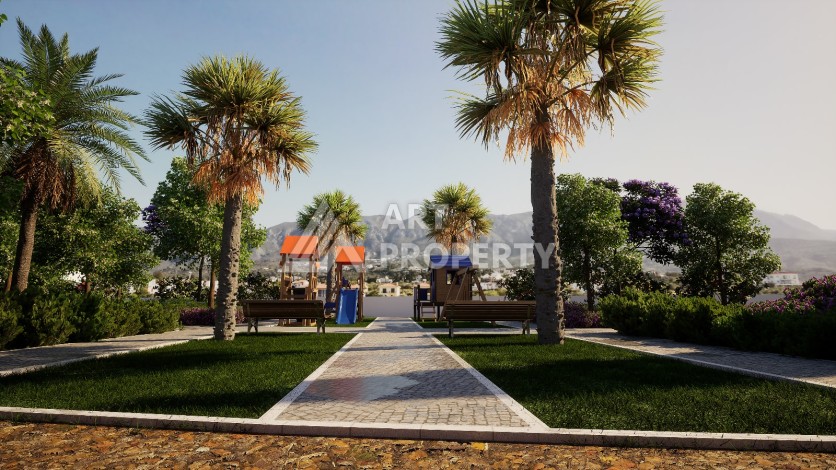 Шикарный комплекс вилл рядом с оливковой рощей в районе Гирне - Ракурс 7