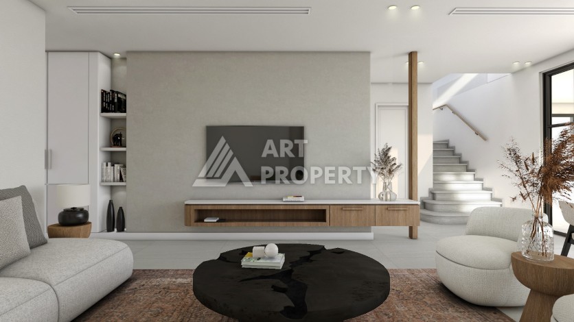 Шикарный комплекс вилл рядом с оливковой рощей в районе Гирне - Ракурс 11