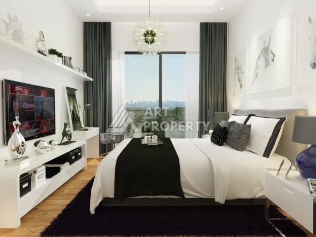 Красивый проект возле моря на завершающей стадии строительства в районе Гирне - Ракурс 10