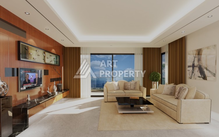 Красивый проект возле моря на завершающей стадии строительства в районе Гирне - Ракурс 12