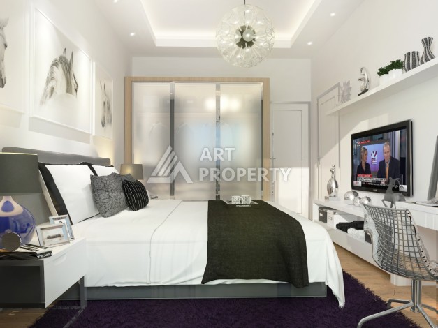 Красивый проект возле моря на завершающей стадии строительства в районе Гирне - Ракурс 13