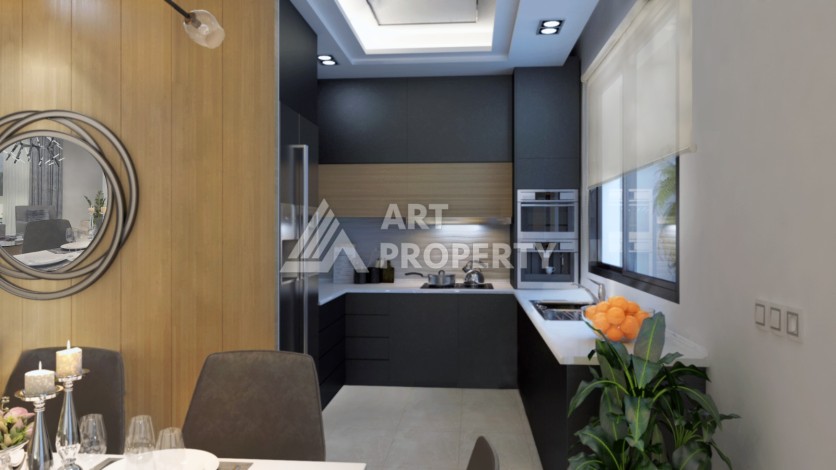 Красивый проект возле моря на завершающей стадии строительства в районе Гирне - Ракурс 18