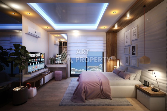 Красивый проект возле моря на завершающей стадии строительства в районе Гирне - Ракурс 21