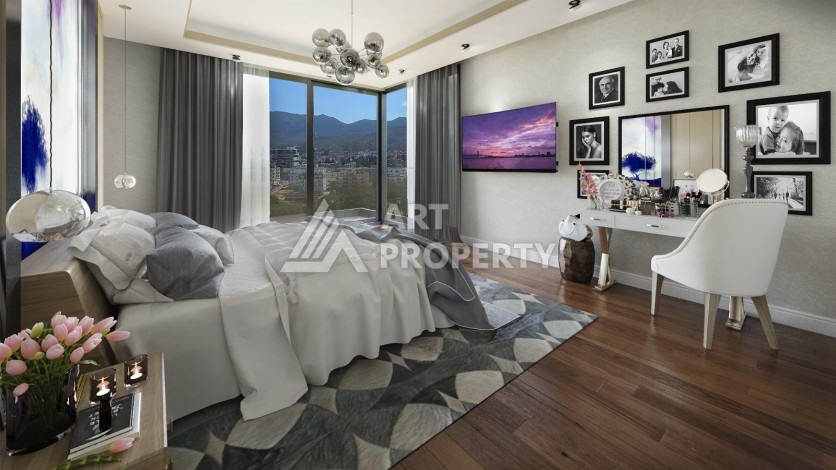 Красивый проект возле моря на завершающей стадии строительства в районе Гирне - Ракурс 22