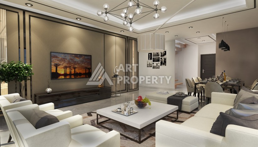 Красивый проект возле моря на завершающей стадии строительства в районе Гирне - Ракурс 24