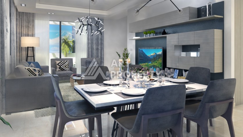 Красивый проект возле моря на завершающей стадии строительства в районе Гирне - Ракурс 25