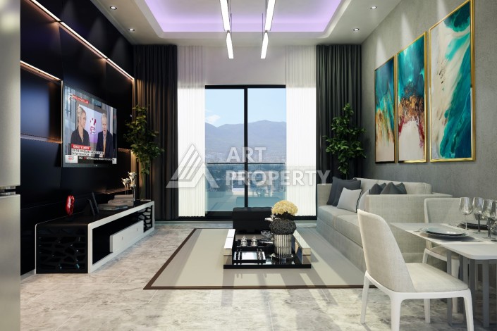 Красивый проект возле моря на завершающей стадии строительства в районе Гирне - Ракурс 33