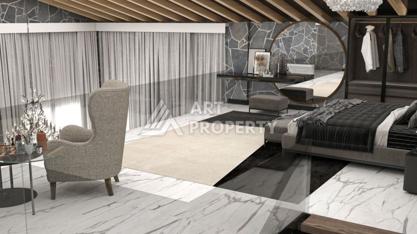 Уникальный комплекс в 150 м от моря с полной инфрасируктурой - Ракурс 6