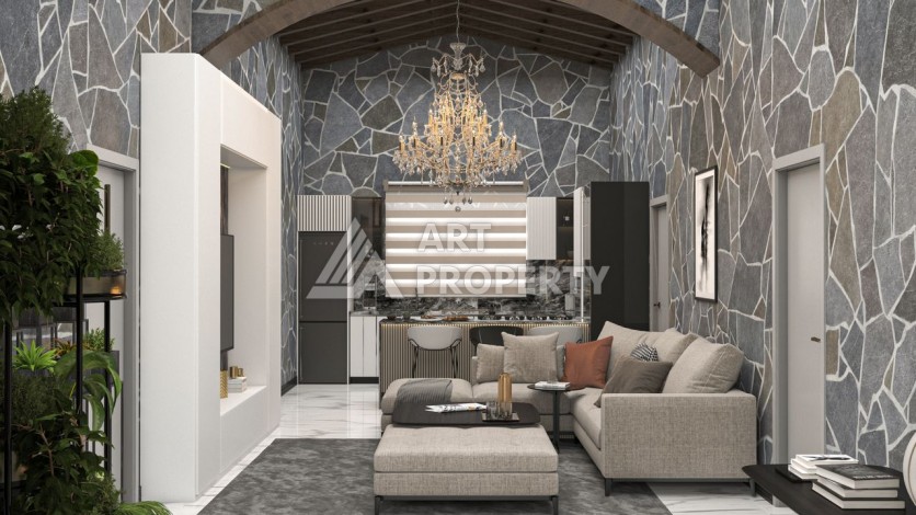 Уникальный комплекс в 150 м от моря с полной инфрасируктурой - Ракурс 7