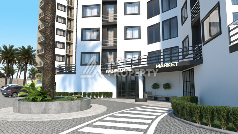 Уникальный комплекс в 150 м от моря с полной инфрасируктурой - Ракурс 18