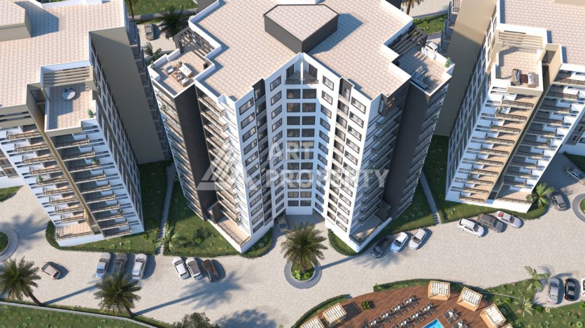 Уникальный комплекс в 150 м от моря с полной инфрасируктурой - Ракурс 21