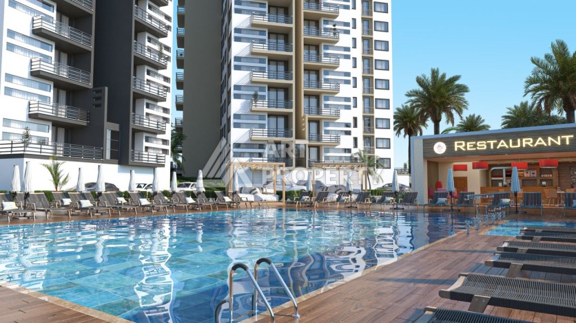 Уникальный комплекс в 150 м от моря с полной инфрасируктурой - Ракурс 23