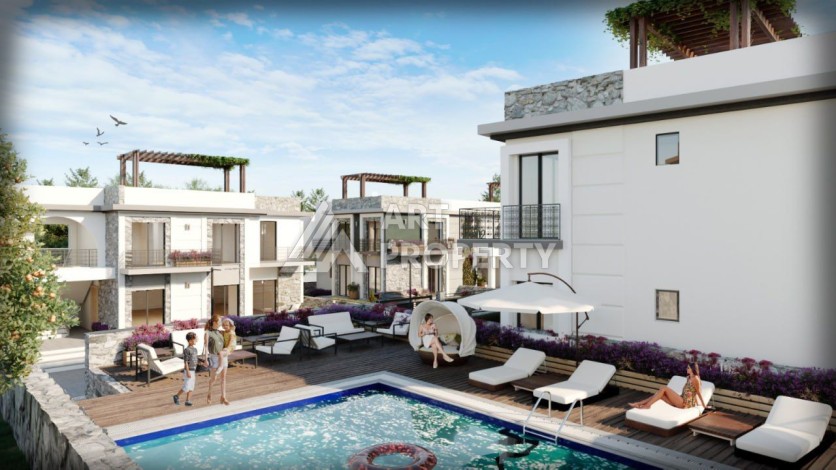 Квартиры 3+1 в живописном районе  Чаталкей Кипр - Ракурс 3