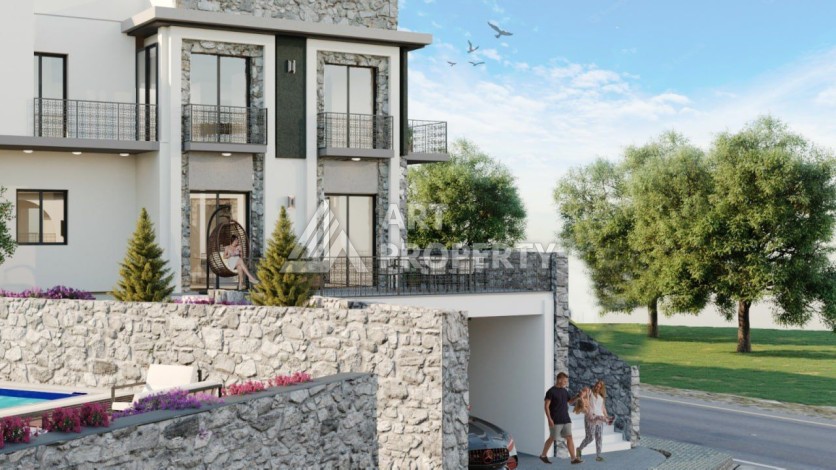 Квартиры 3+1 в живописном районе  Чаталкей Кипр - Ракурс 7