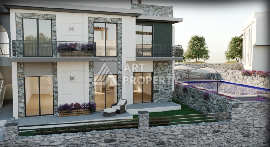 Квартиры 3+1 в живописном районе  Чаталкей Кипр - Ракурс 8