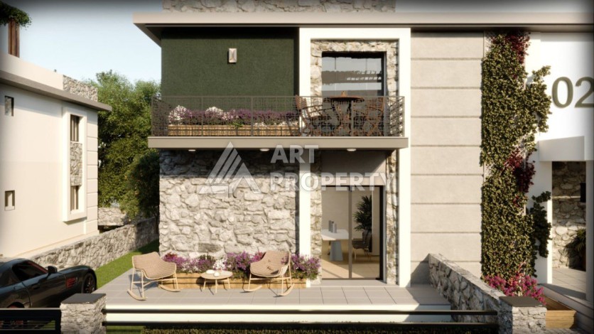 Квартиры 3+1 в живописном районе  Чаталкей Кипр - Ракурс 19