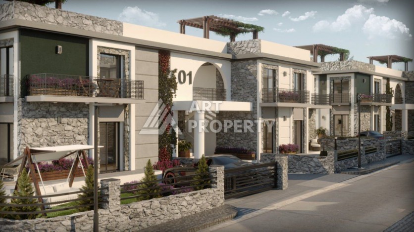 Квартиры 3+1 в живописном районе  Чаталкей Кипр - Ракурс 20