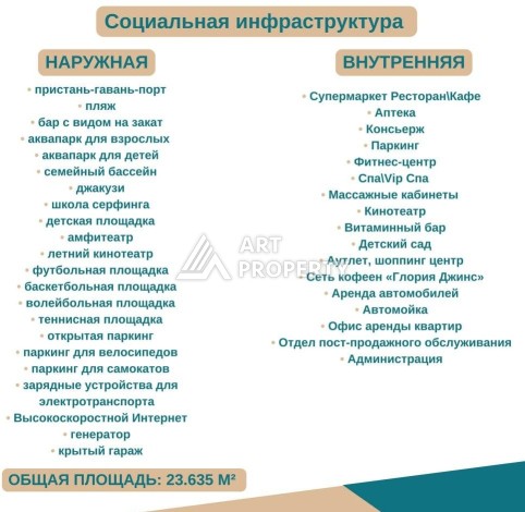 Эксклюзивный комплекс с полной инфраструктурой рядом с  мариной - Ракурс 12