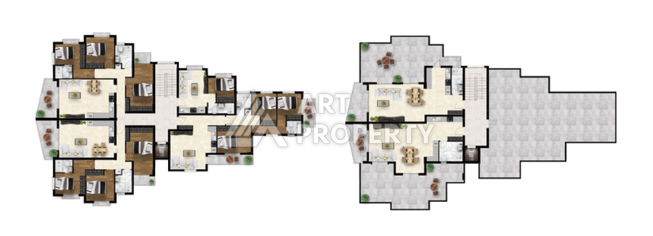 Комплекс в центре города классное предложение для инвестиции и жизни - Ракурс 4