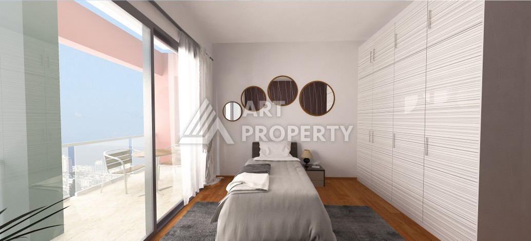 Просторный дуплекс 2+1 с видом на море - Ракурс 10