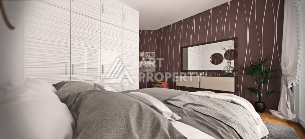 Просторный дуплекс 2+1 с видом на море - Ракурс 12