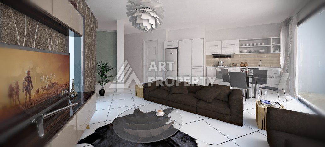 Просторный дуплекс 2+1 с видом на море - Ракурс 13