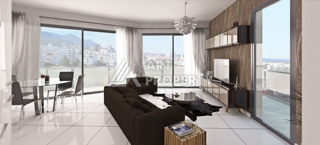 Просторный дуплекс 2+1 с видом на море - Ракурс 15