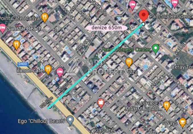 Двухуровневая квартира 4+1 в одном из лучших комплексов Махмутлара! - Ракурс 26