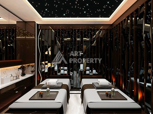 Элитная квартира 1+1 от качественного застройщика в центре Алании - Ракурс 10