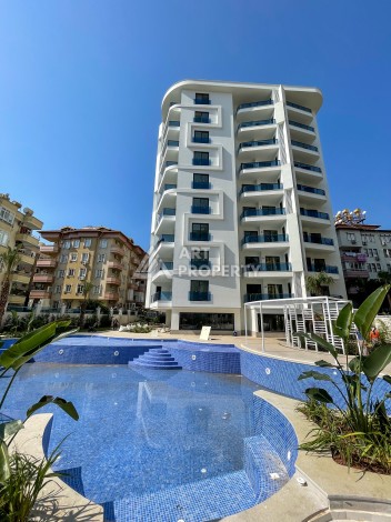 Элитная квартира 1+1 от качественного застройщика в центре Алании - Ракурс 2