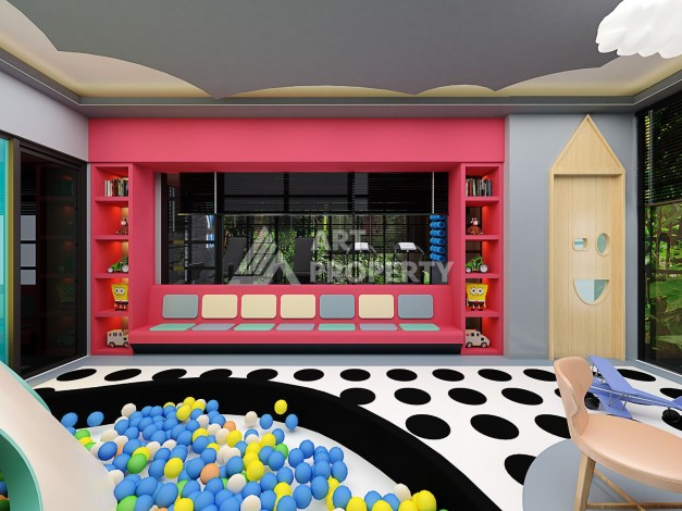 Элитная квартира 1+1 от качественного застройщика в центре Алании - Ракурс 13