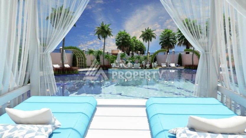 Элитная квартира 1+1 от качественного застройщика в центре Алании - Ракурс 7