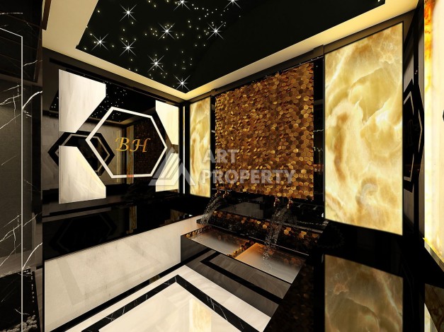 Элитная квартира 1+1 от качественного застройщика в центре Алании - Ракурс 19