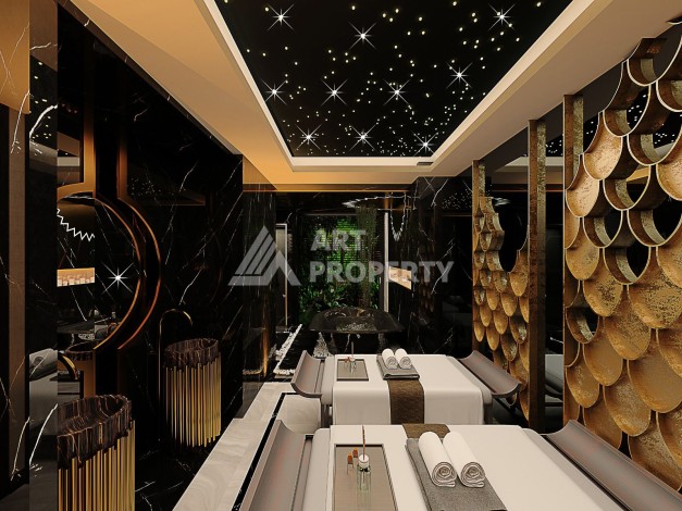 Элитная квартира 1+1 от качественного застройщика в центре Алании - Ракурс 36