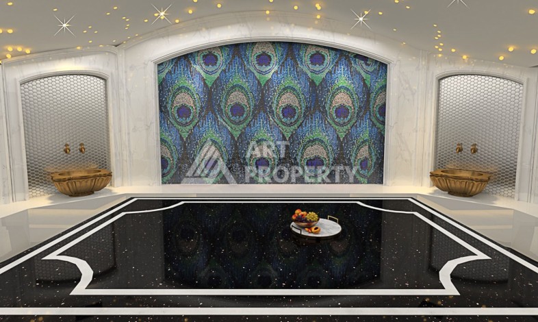 Элитная квартира 1+1 от качественного застройщика в центре Алании - Ракурс 37