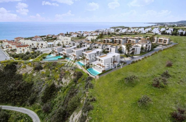 Уникальный комплекс вилл и апартаментов всего 200 метров до моря в районе Гирне - Ракурс 0