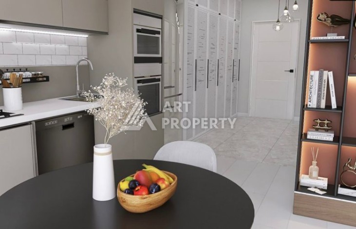 Уникальный комплекс вилл и апартаментов всего 200 метров до моря в районе Гирне - Ракурс 16