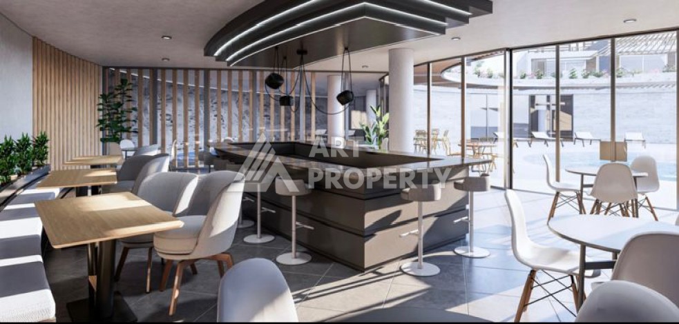 Уникальный комплекс вилл и апартаментов всего 200 метров до моря в районе Гирне - Ракурс 18