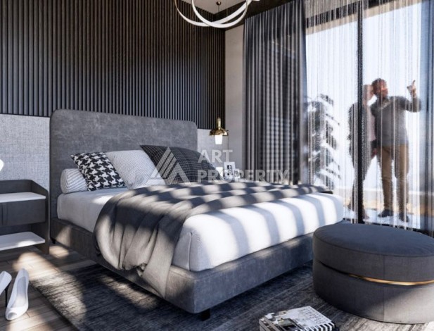 Уникальный комплекс вилл и апартаментов всего 200 метров до моря в районе Гирне - Ракурс 19