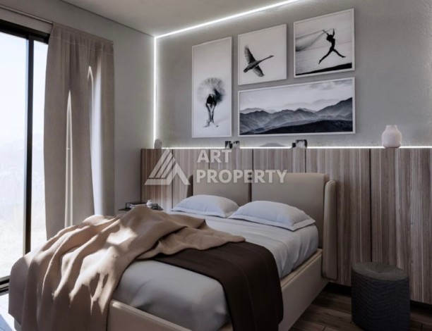 Уникальный комплекс вилл и апартаментов всего 200 метров до моря в районе Гирне - Ракурс 25