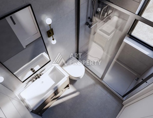 Уникальный комплекс вилл и апартаментов всего 200 метров до моря в районе Гирне - Ракурс 28