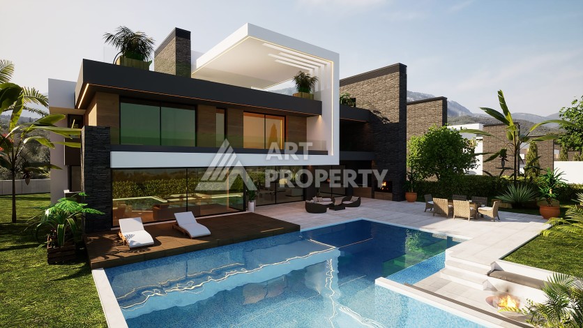 Эксклюзивный комплекс отдельных вилл на этапе строительства - Ракурс 7