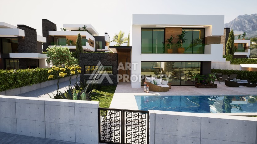 Эксклюзивный комплекс отдельных вилл на этапе строительства - Ракурс 11