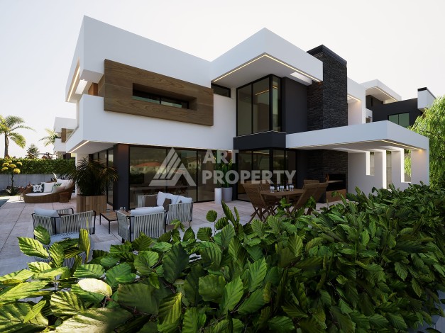 Эксклюзивный комплекс отдельных вилл на этапе строительства - Ракурс 13